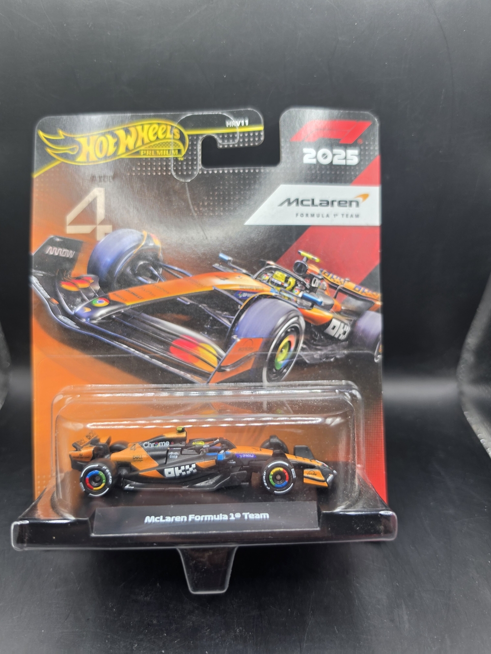 Hot Wheels McLaren Formula 1 Team Orange Toy Car